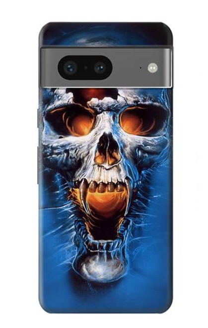S1462 vampire crâne Etui Coque Housse pour Google Pixel 7a