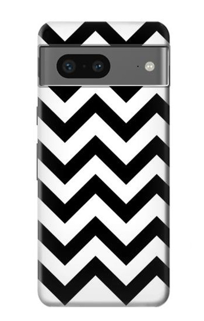 S1613 Chevron Zigzag Etui Coque Housse pour Google Pixel 7a