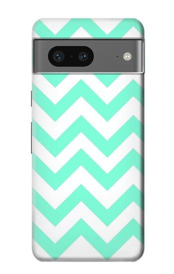 S1723 Monnaie Chevron Zigzag Etui Coque Housse pour Google Pixel 7a