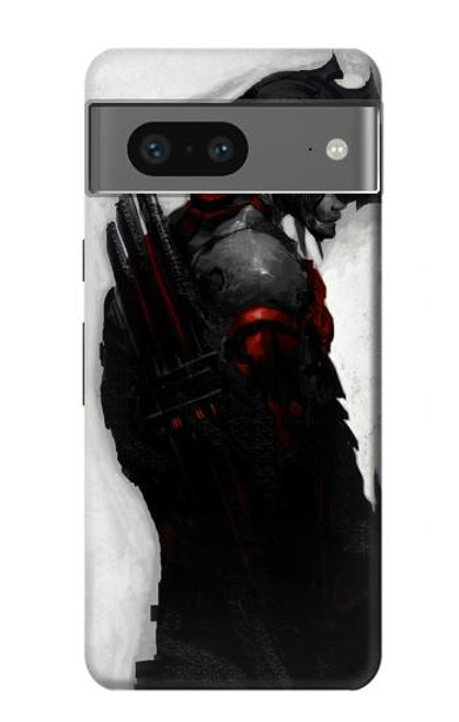 S2111 sombre Samurai Etui Coque Housse pour Google Pixel 7a