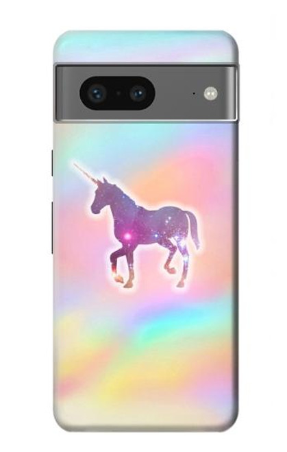 S3203 Arc en ciel Licorne Etui Coque Housse pour Google Pixel 7a