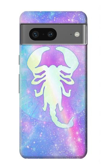 S3267 Zodiaque Scorpion Etui Coque Housse pour Google Pixel 7a