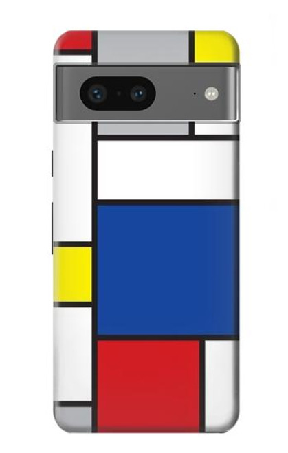 S3536 Art moderne Etui Coque Housse pour Google Pixel 7a