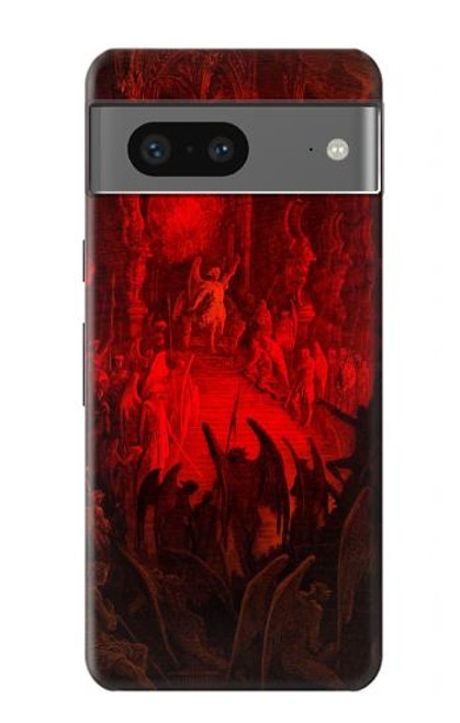 S3583 Paradis perdu Satan Etui Coque Housse pour Google Pixel 7a