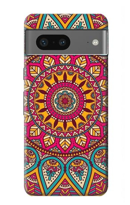 S3694 Modèle d'art hippie Etui Coque Housse pour Google Pixel 7a