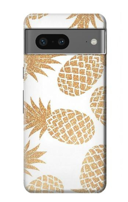 S3718 Ananas sans soudure Etui Coque Housse pour Google Pixel 7a