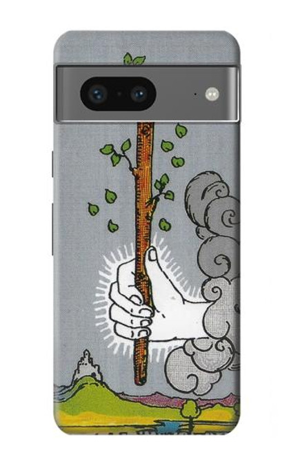 S3723 Carte de tarot l'âge des baguettes Etui Coque Housse pour Google Pixel 7a