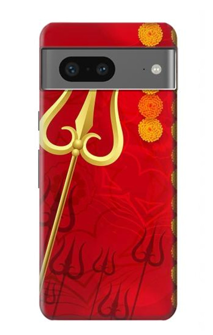 S3788 Shiv Trishul Etui Coque Housse pour Google Pixel 7a