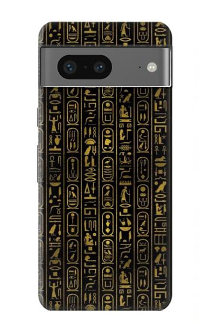 S3869 Hiéroglyphe égyptien antique Etui Coque Housse pour Google Pixel 7a