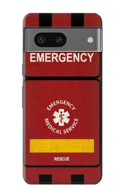 S3957 Service médical d'urgence Etui Coque Housse pour Google Pixel 7a