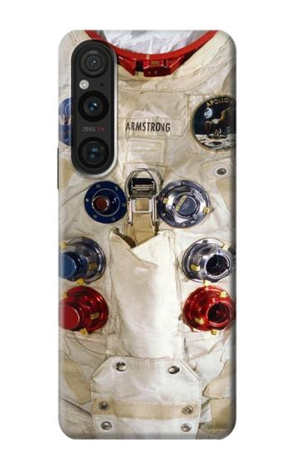 S2639 Neil Armstrong blanc astronaute Costume espace Etui Coque Housse pour Sony Xperia 1 V