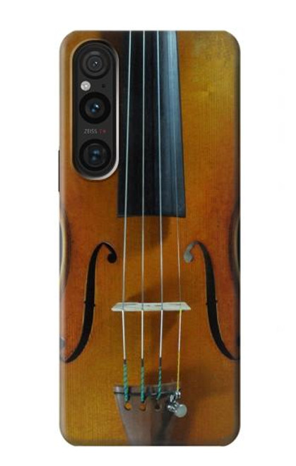 S3234 Violon Etui Coque Housse pour Sony Xperia 1 V