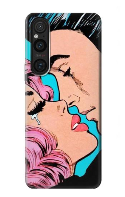 S3469 Pop Art Etui Coque Housse pour Sony Xperia 1 V