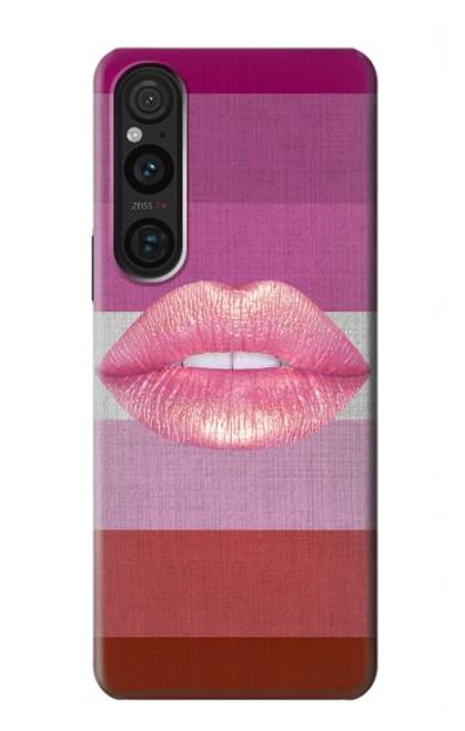 S3473 LGBT Lesbiennes Drapeau Etui Coque Housse pour Sony Xperia 1 V