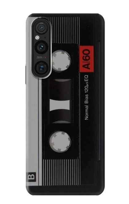 S3516 Ruban cassette millésimé Etui Coque Housse pour Sony Xperia 1 V