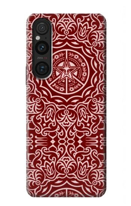 S3556 Motif yen Etui Coque Housse pour Sony Xperia 1 V