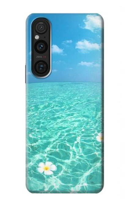 S3720 Summer Ocean Beach Etui Coque Housse pour Sony Xperia 1 V