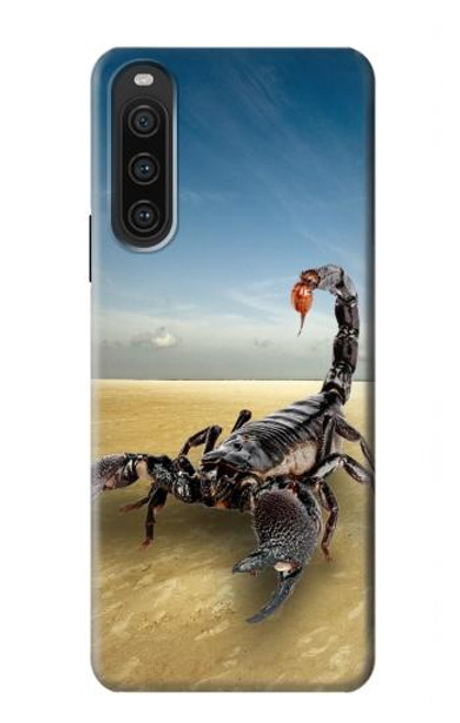 S0150 Scorpion du désert Etui Coque Housse pour Sony Xperia 10 V