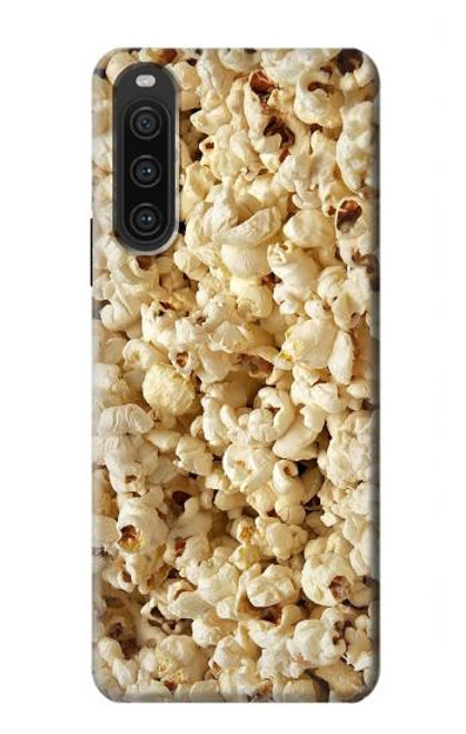 S0625 Pop corn Etui Coque Housse pour Sony Xperia 10 V