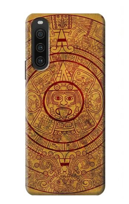 S0692 Calendrier maya Etui Coque Housse pour Sony Xperia 10 V