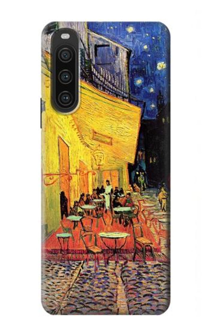 S0929 Van Gogh Café Terrasse Etui Coque Housse pour Sony Xperia 10 V