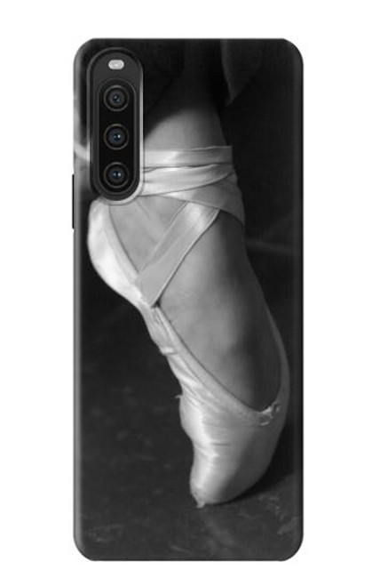 S1593 Chausson de danse Pointe Etui Coque Housse pour Sony Xperia 10 V