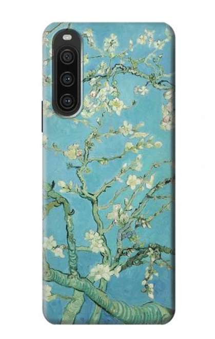 S2692 Vincent Van Gogh Amandier en fleurs Etui Coque Housse pour Sony Xperia 10 V