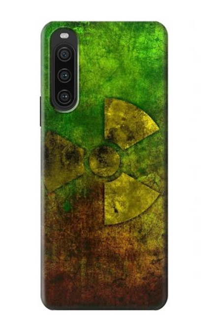 S3202 Symbole de danger radioactif nucléaire Etui Coque Housse pour Sony Xperia 10 V