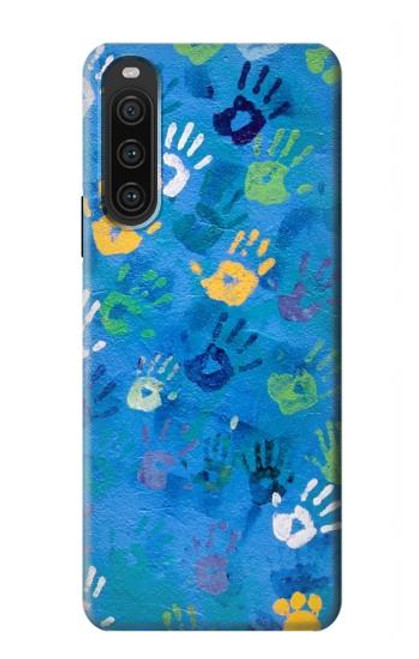 S3403 Imprimer la main Etui Coque Housse pour Sony Xperia 10 V