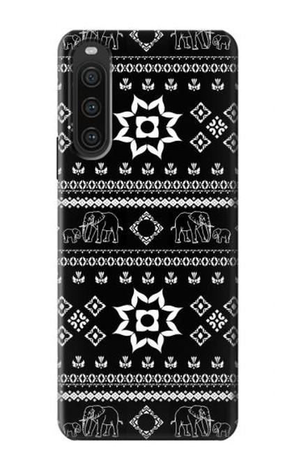 S3932 Patron de pantalon éléphant Etui Coque Housse pour Sony Xperia 10 V