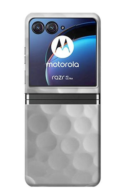 S2960 Blanc Balle de golf Etui Coque Housse pour Motorola Razr 40 Ultra