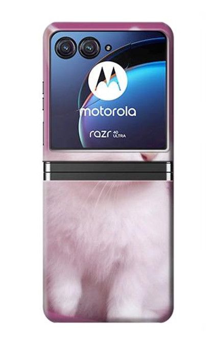 S3870 Mignon bébé lapin Etui Coque Housse pour Motorola Razr 40 Ultra