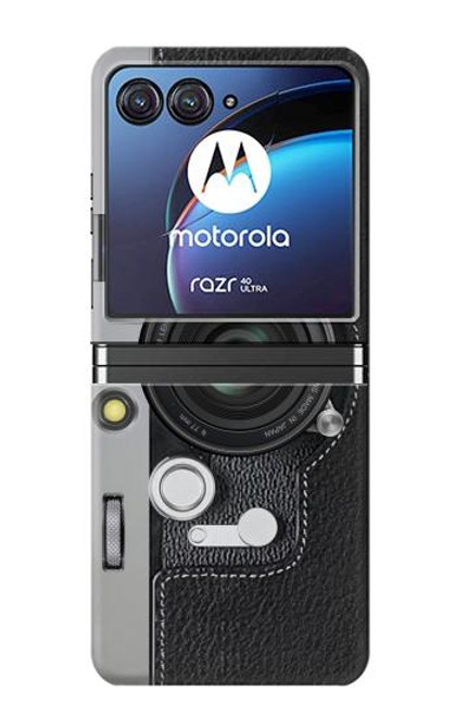 S3922 Impression graphique de l'obturateur de l'objectif de l'appareil photo Etui Coque Housse pour Motorola Razr 40 Ultra
