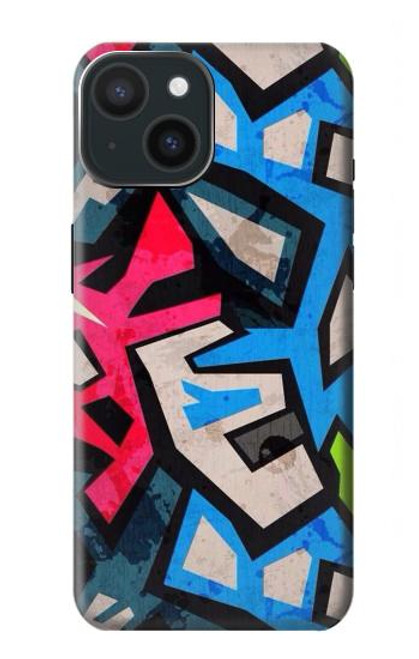 S3445 Art Graffiti rue Etui Coque Housse pour iPhone 15