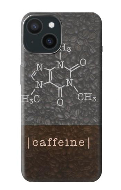 S3475 La caféine moléculaire Etui Coque Housse pour iPhone 15