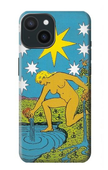 S3744 Carte de tarot l'étoile Etui Coque Housse pour iPhone 15