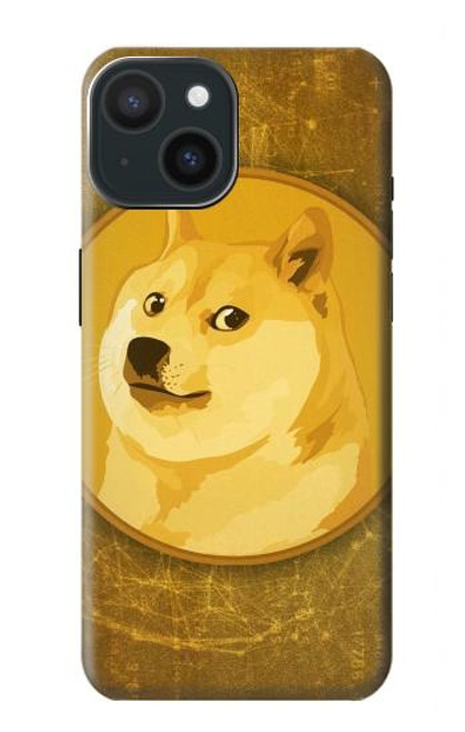 S3826 Dogecoin Shiba Etui Coque Housse pour iPhone 15