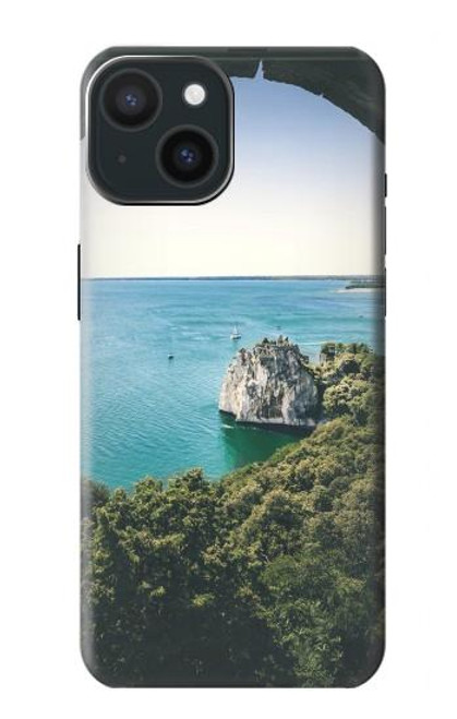 S3865 Europe Plage Duino Italie Etui Coque Housse pour iPhone 15