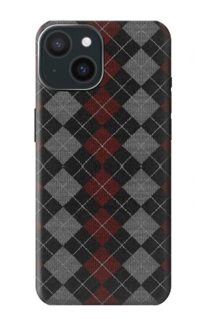 S3907 Texture de chandail Etui Coque Housse pour iPhone 15