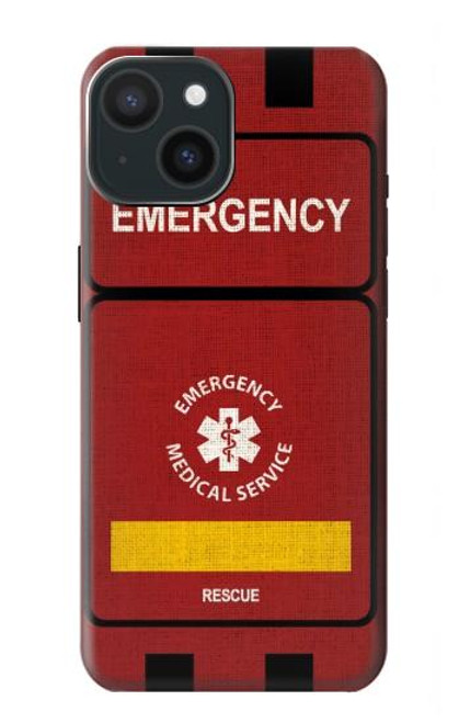 S3957 Service médical d'urgence Etui Coque Housse pour iPhone 15