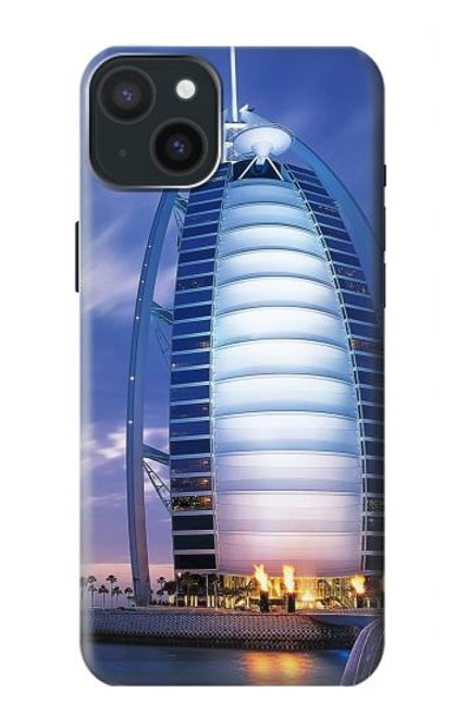 S0853 Dubaï Surf Centre Etui Coque Housse pour iPhone 15 Plus