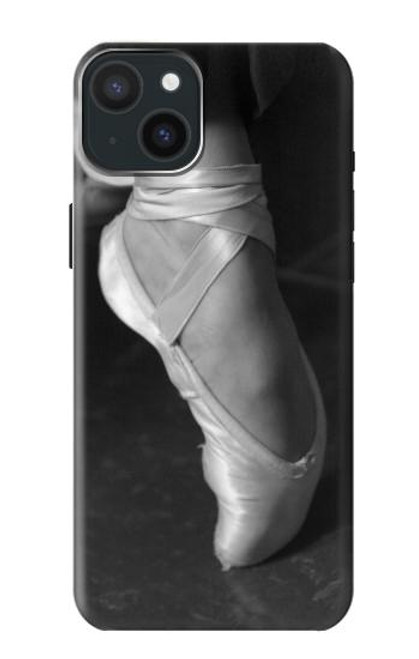 S1593 Chausson de danse Pointe Etui Coque Housse pour iPhone 15 Plus