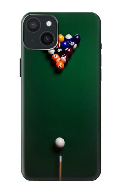 S2239 billard Piscine Etui Coque Housse pour iPhone 15 Plus
