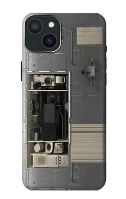 S2814 Vaisseau spatial Apollo Etui Coque Housse pour iPhone 15 Plus