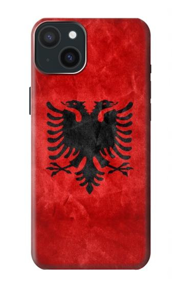 S2982 Albanie Football Football Etui Coque Housse pour iPhone 15 Plus