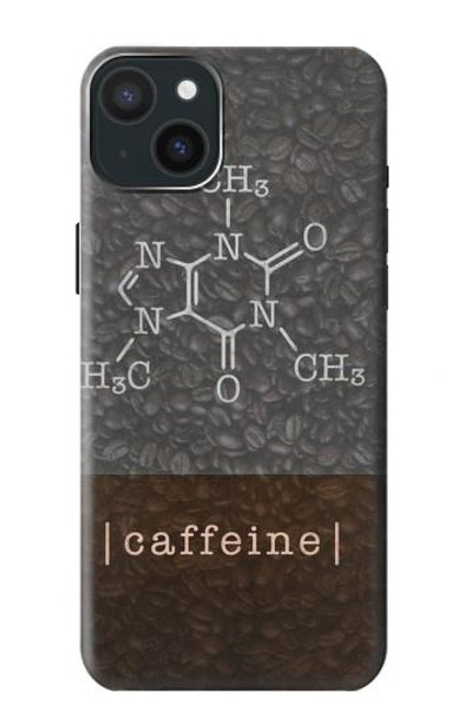 S3475 La caféine moléculaire Etui Coque Housse pour iPhone 15 Plus