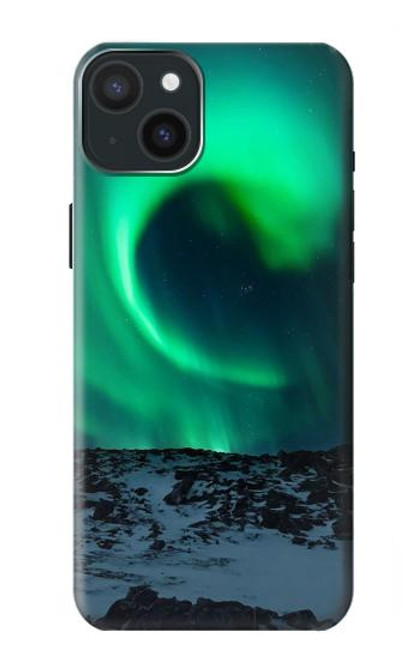 S3667 Aurora Northern Light Etui Coque Housse pour iPhone 15 Plus