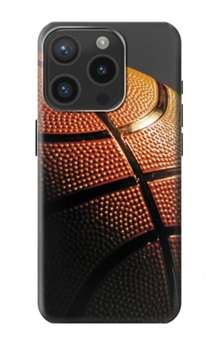 S0980 Le basket-ball Etui Coque Housse pour iPhone 15 Pro