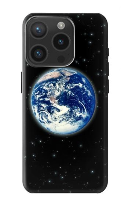 S2266 La planète Terre de l'Étoile nébuleuse espace Etui Coque Housse pour iPhone 15 Pro