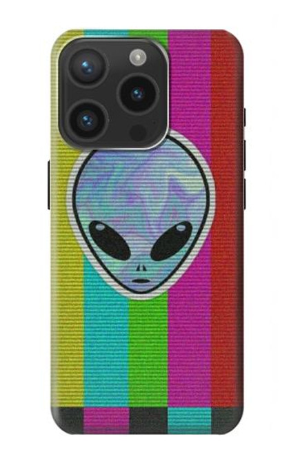 S3437 Extraterrestre Aucun signal Etui Coque Housse pour iPhone 15 Pro